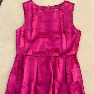 Girls fully lined pink dress by PLACE